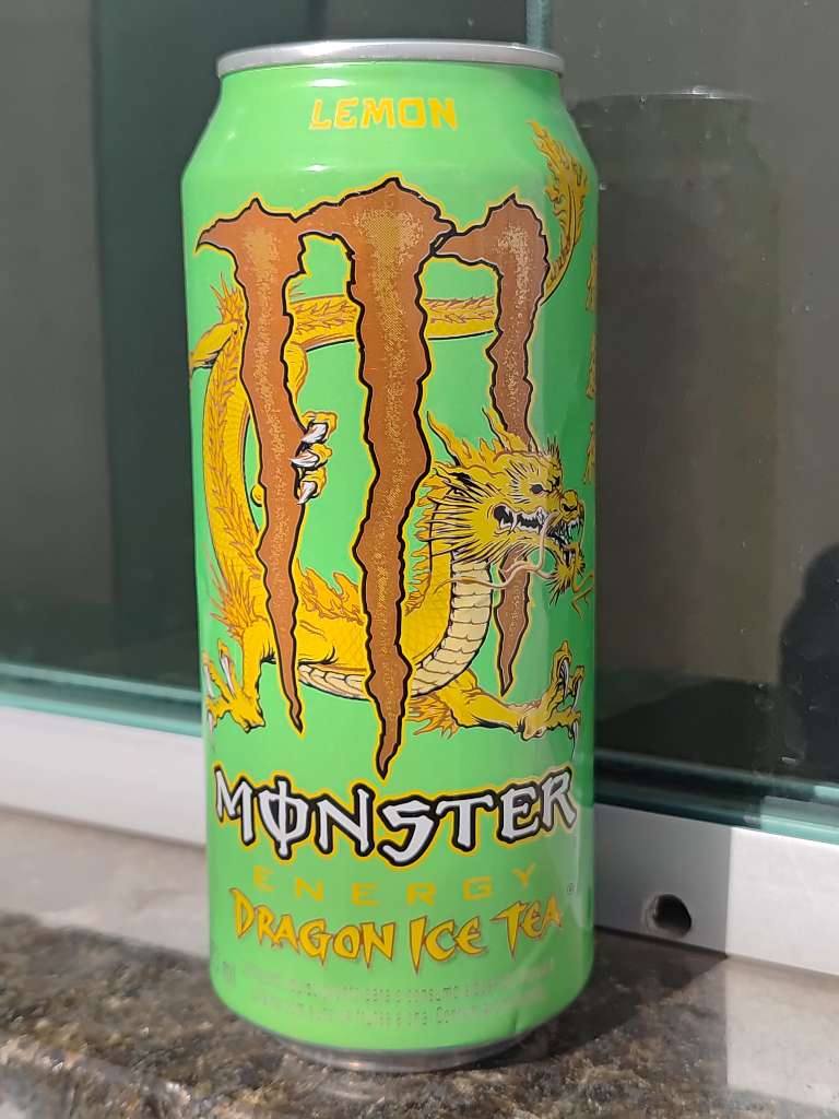 Monster Energy Dragon Ice Tea Lemon Lacre Verde