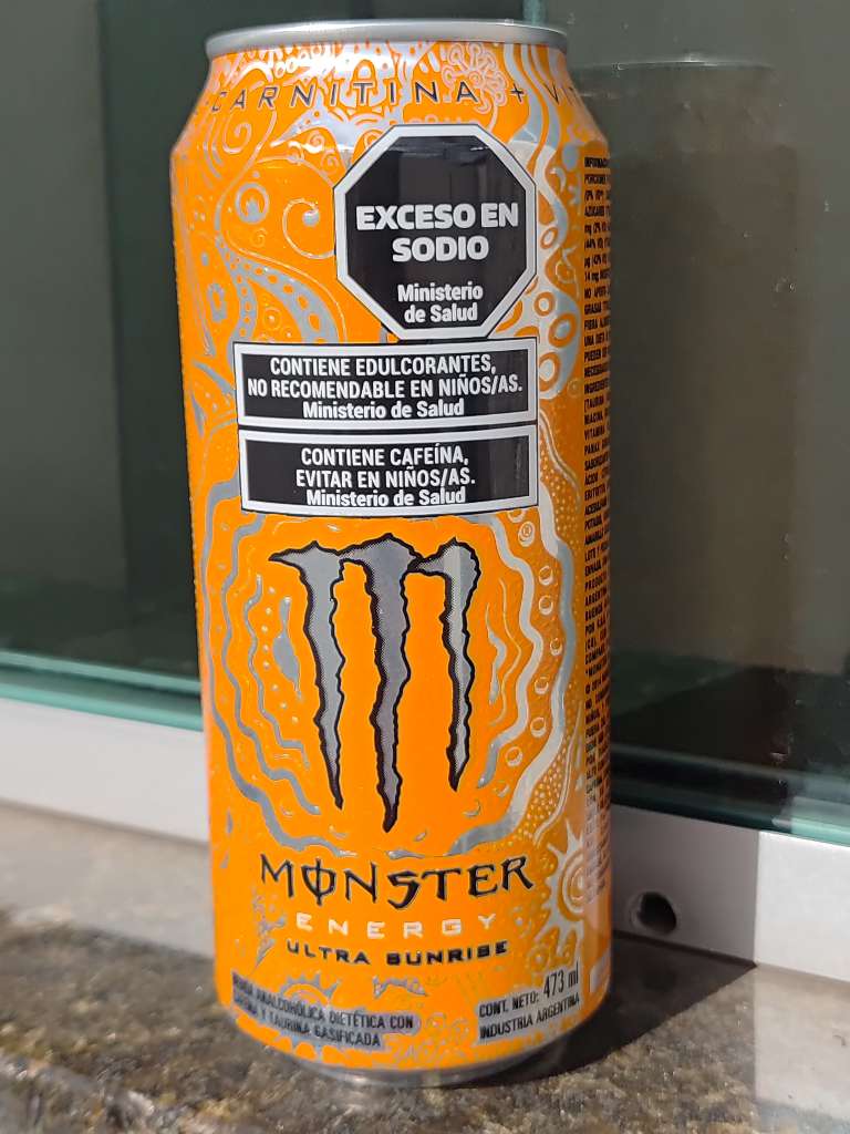 Monster Energy Ultra Sunrise