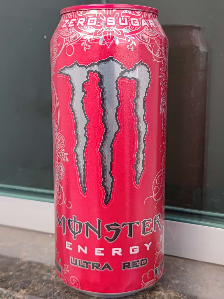 Monster Energy Ultra Red