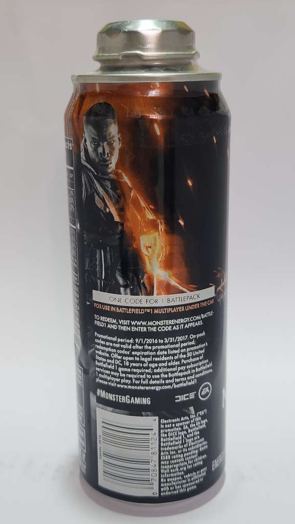 Monster Energy Original Mega 710ml Battlefield 1