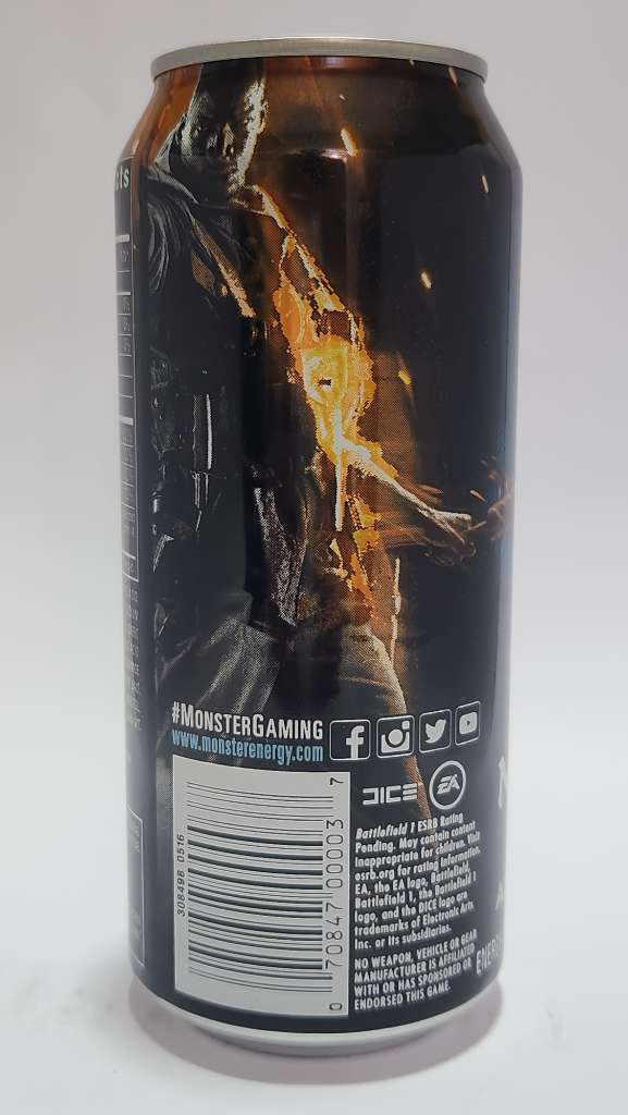 Monster Energy Absolutely Zero Battlefield 1