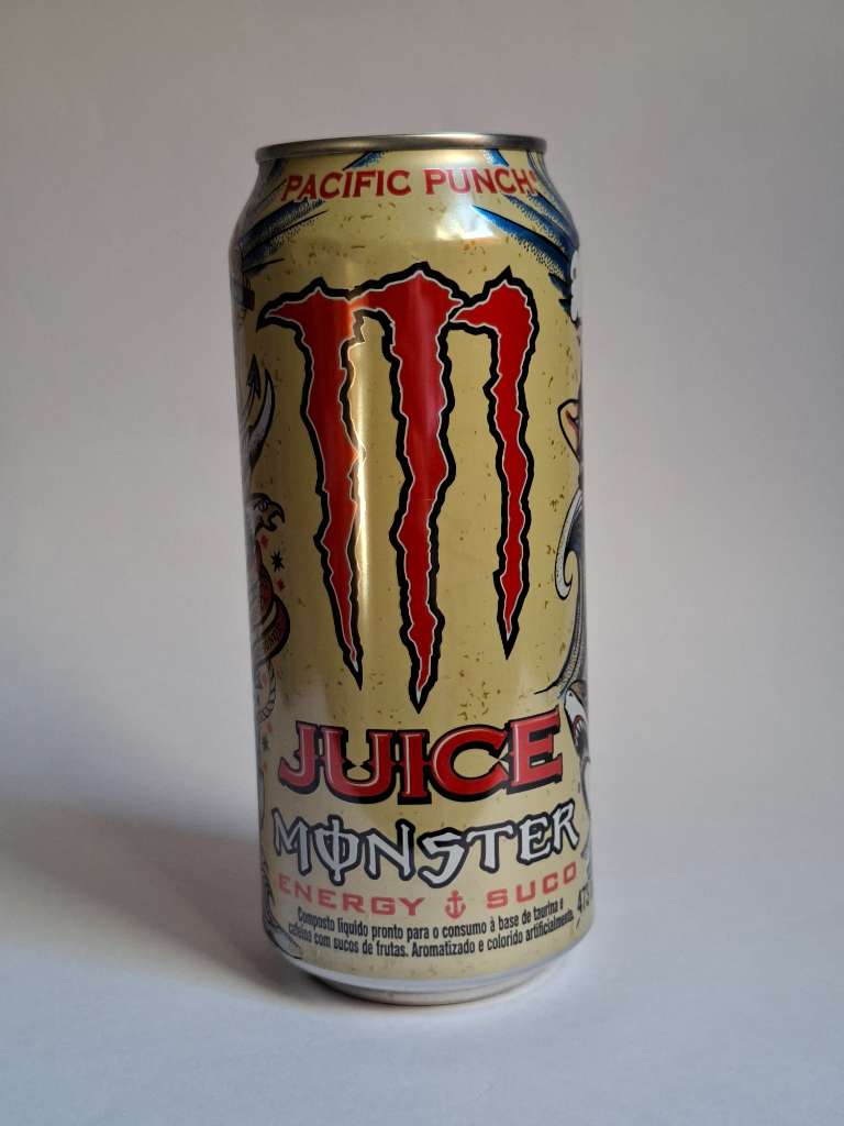 Monster Energy Pacific Punch (Sem Aviso De AçúCar)