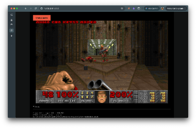 Preview of DOOM on Ethereum Virtual Machine (EVM)