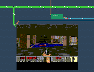 Preview of Doom Without Headers as port for Turing Complete game.