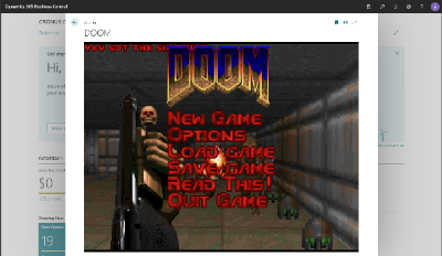 Preview of Microsoft Dynamics 365 Business Central DOOM (ERP System)