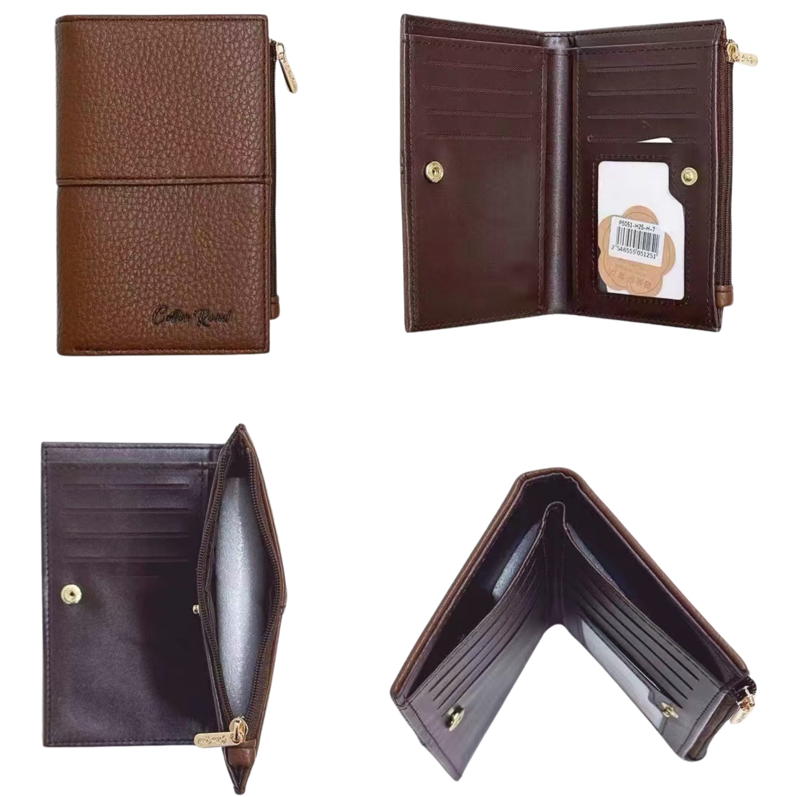 Cotton Road Bi-Fold Zip Wallet — 7#