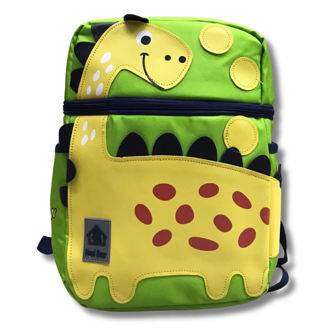 Vivace Dinosaur Kids Backpack — Green