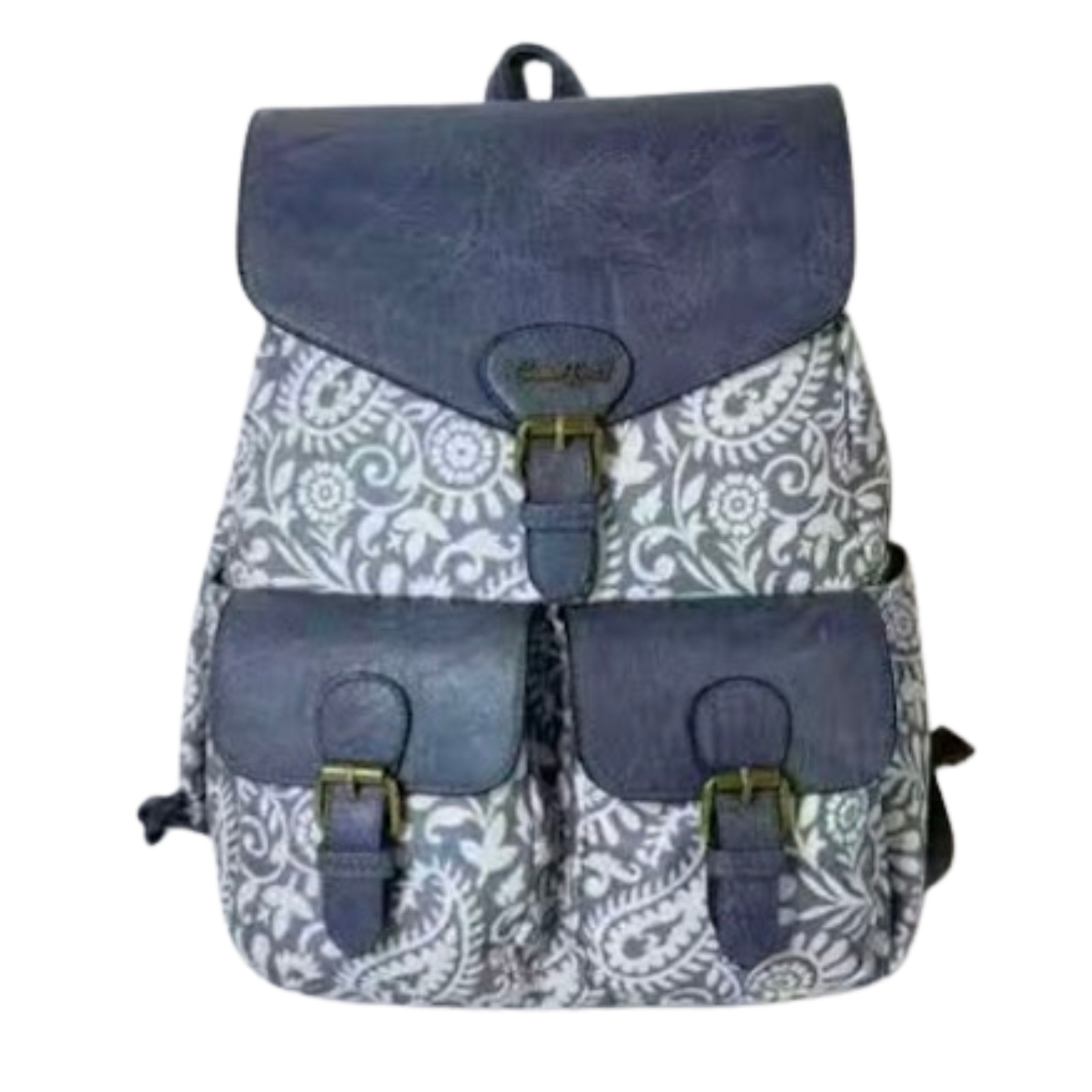 Cotton Road Protea Print Flap Backpack — 54/blue