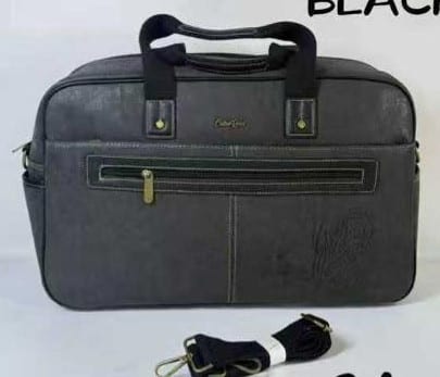 Cotton Road Front Pocket Weekender Bag — Black