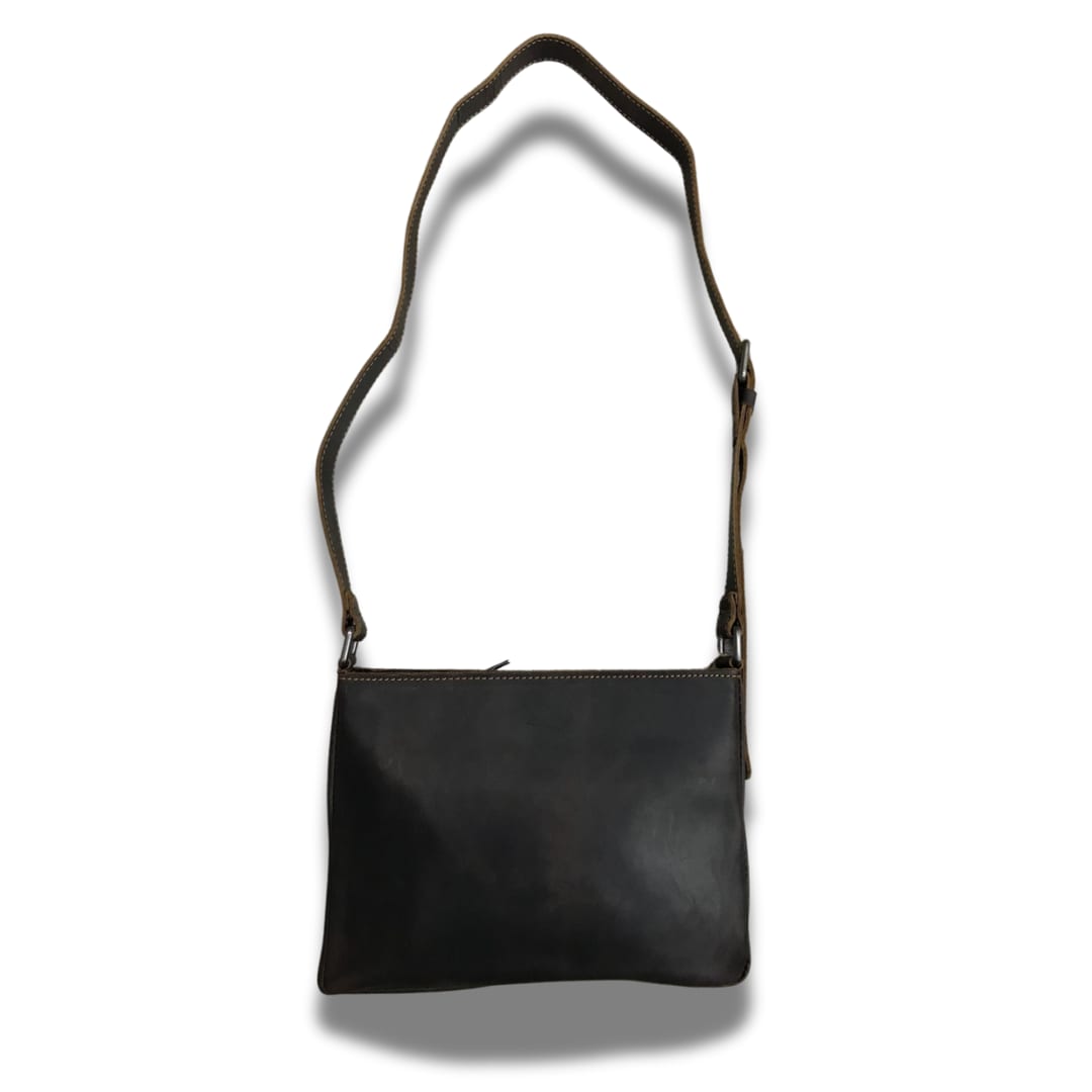 Vivace Genuine Leather Handbag — Black