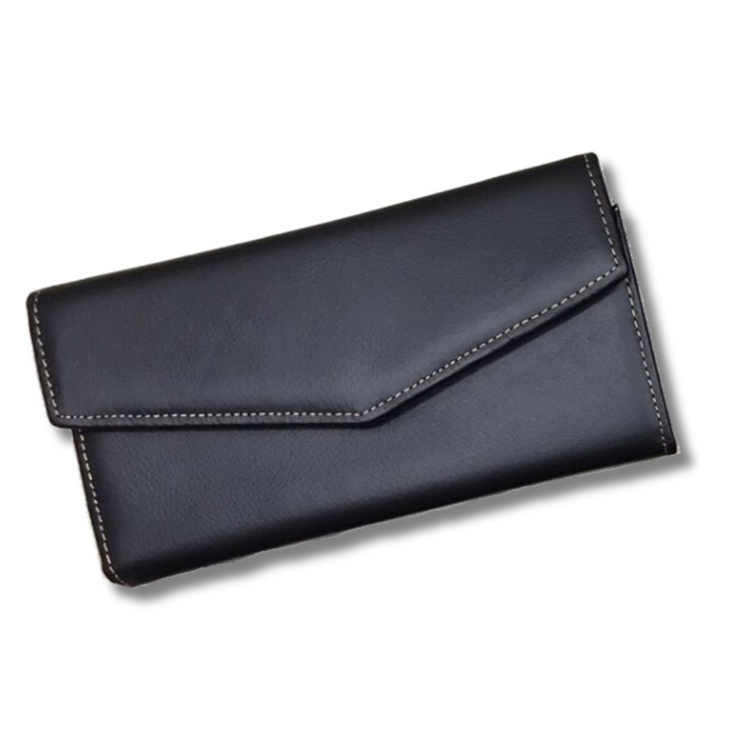 Vivace Genuine Leather Wallet — Black