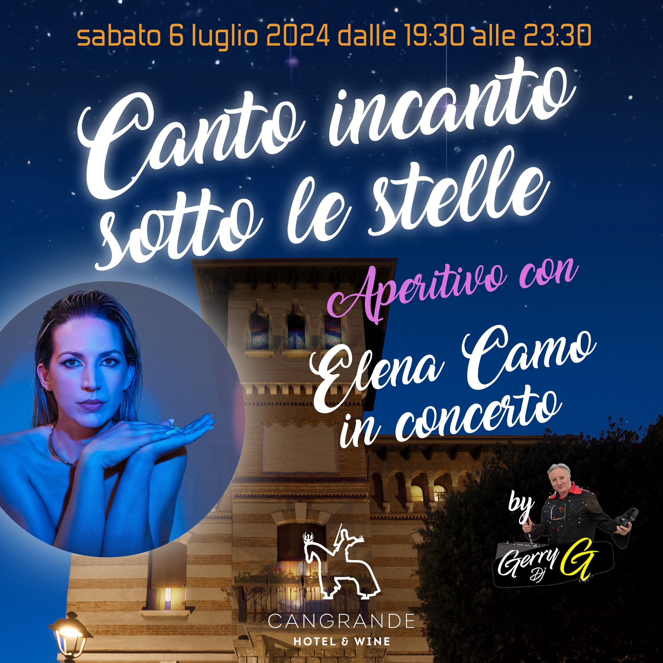 Canto Incanto sotto le stelle evento luglio 2024