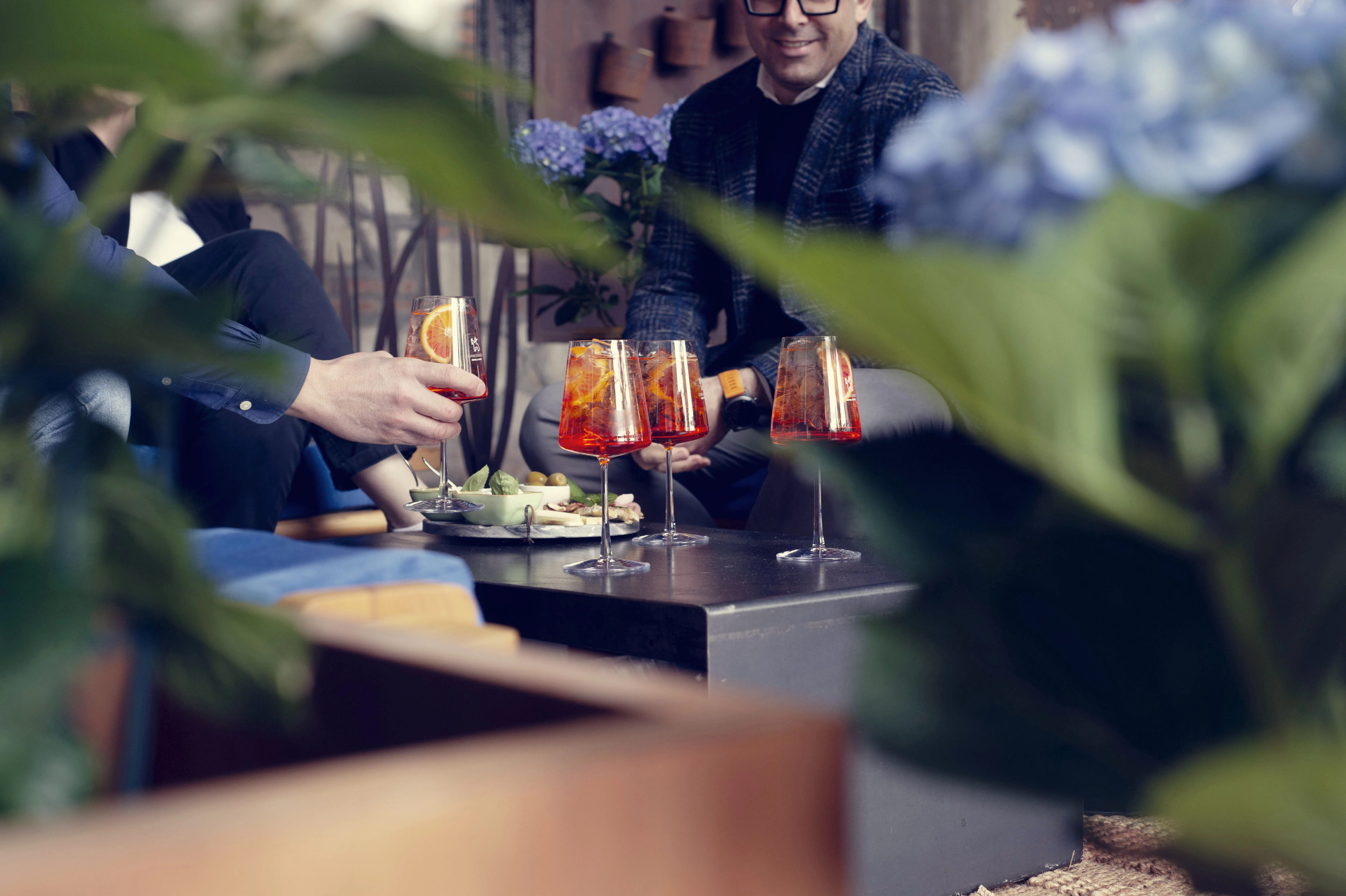 Aperol spritz con amici.