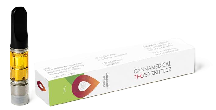 THC850 Zkittlez 1ml Produktfoto