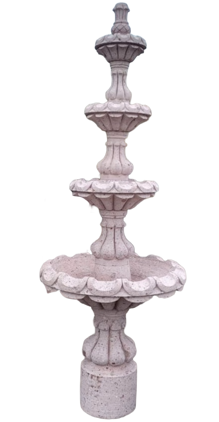 Fuente de Cantera Tradicional con Redondel por Piezas