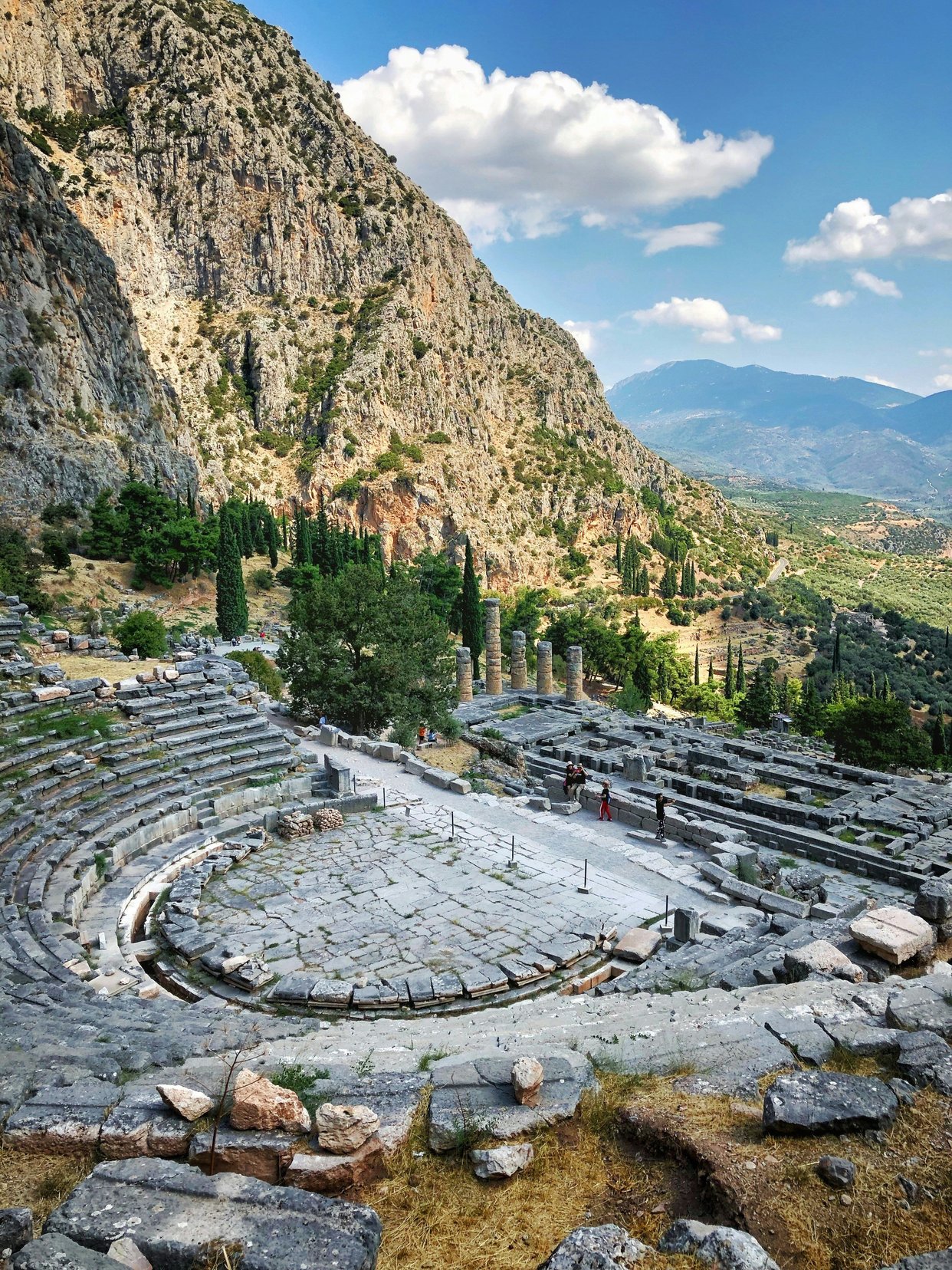 Ancient Theatre of Delphi - Photo by Victor Malyushev