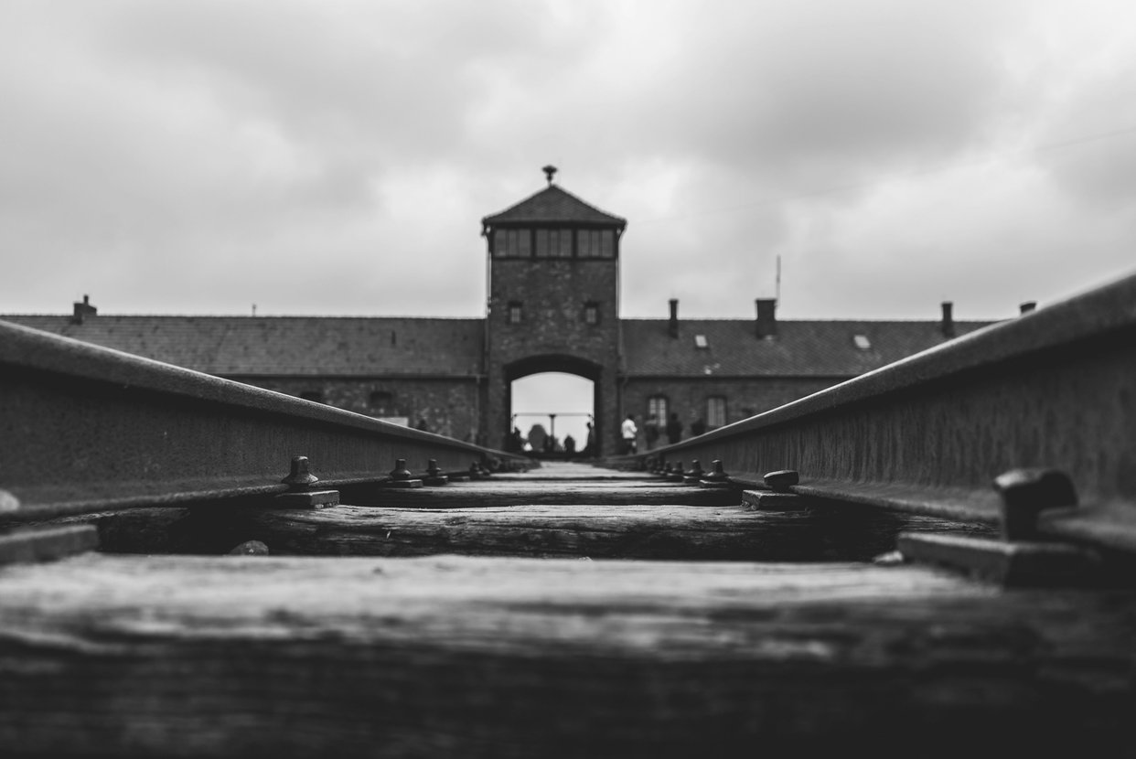 Birkenau Gatehouse - Photo by Karsten Winegeart