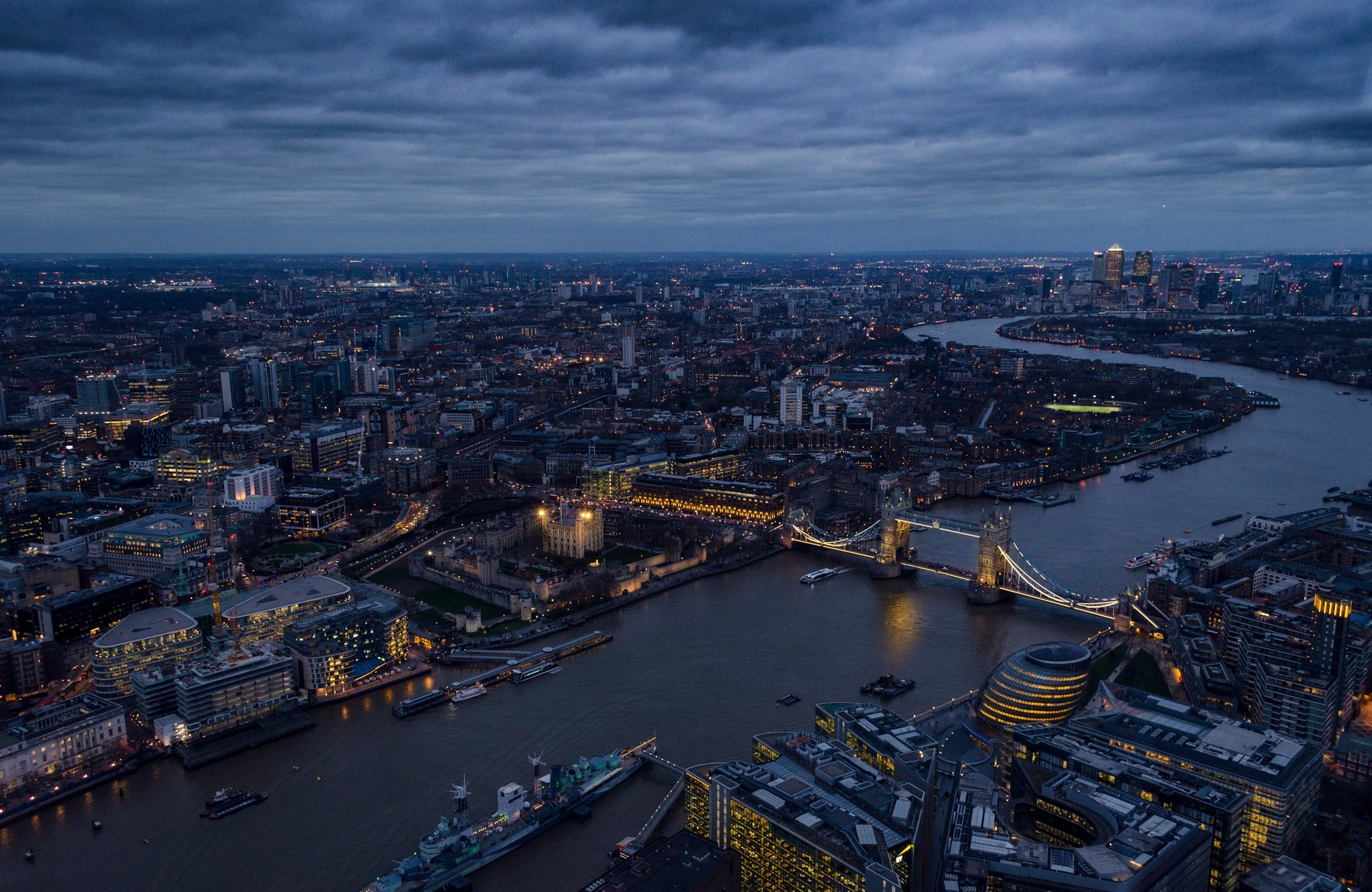 View of London From the Shard-Photo by Enrico Bet