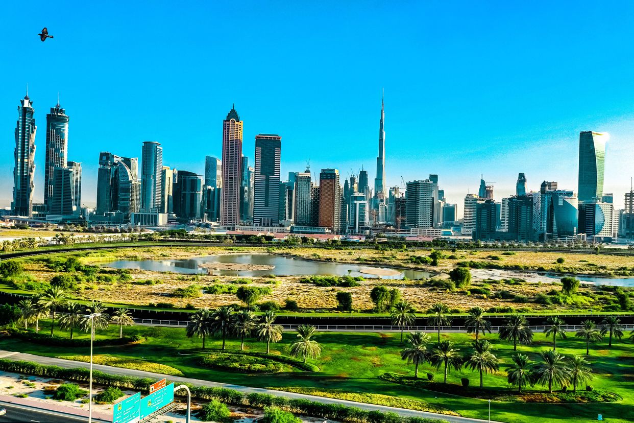 Godolphin Stables Cityscape