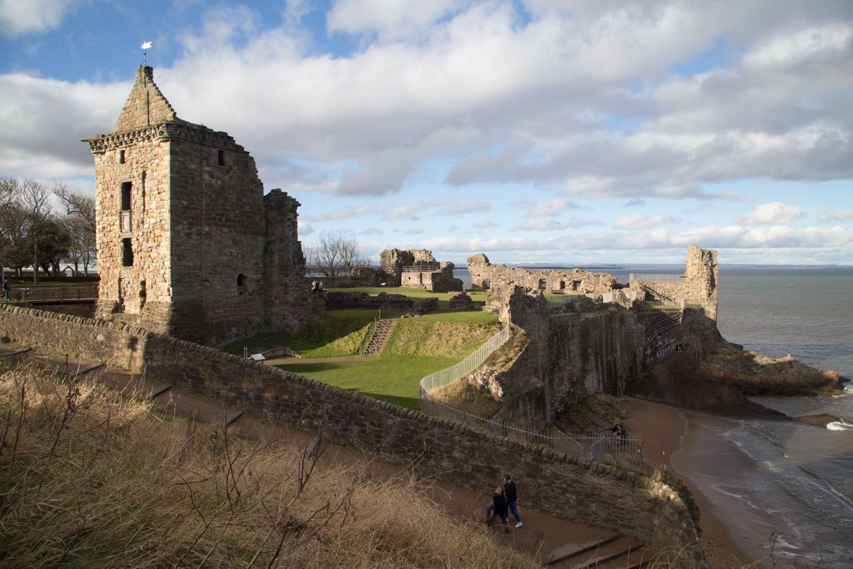 St Andrews Castle Ruins
