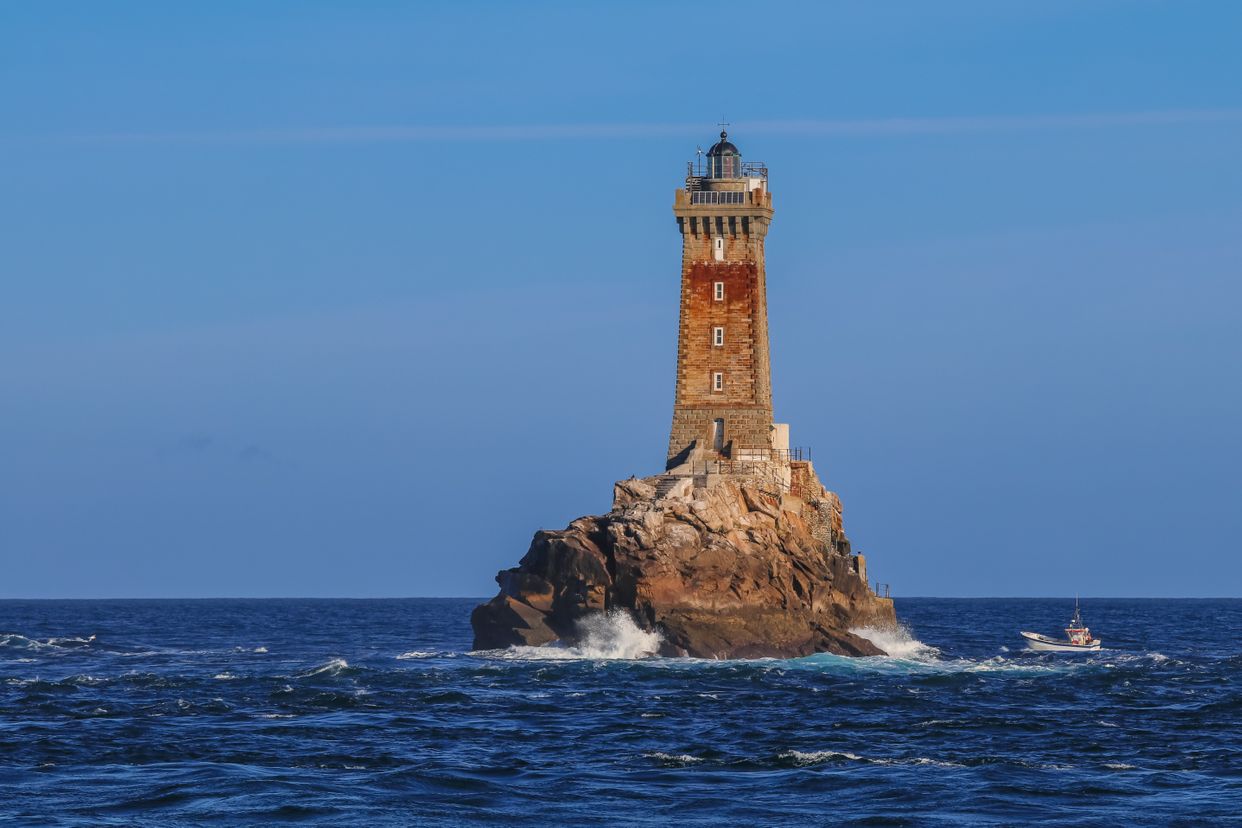 View of Phare de la Vieille