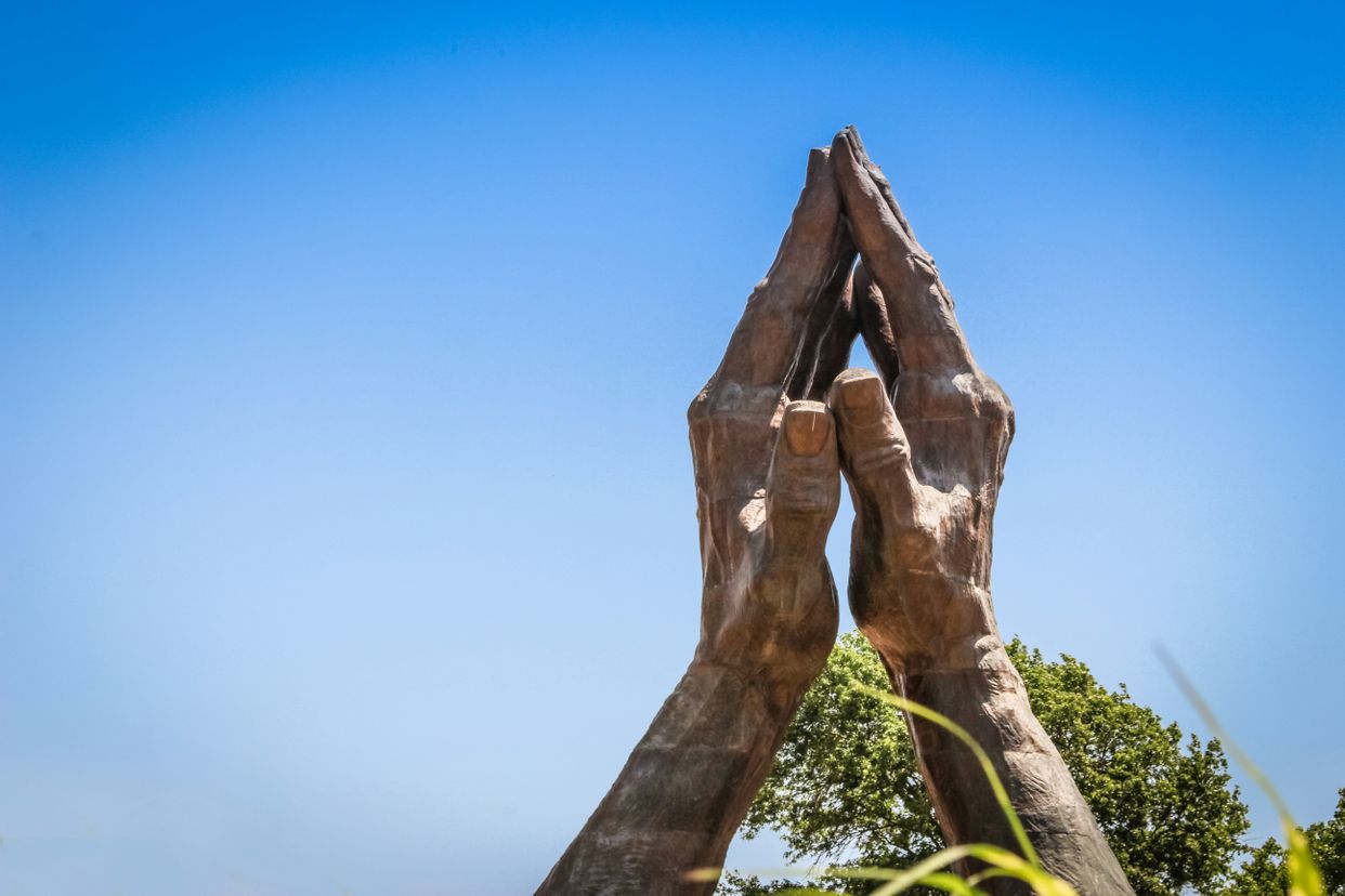Healing Hands Sculpture
