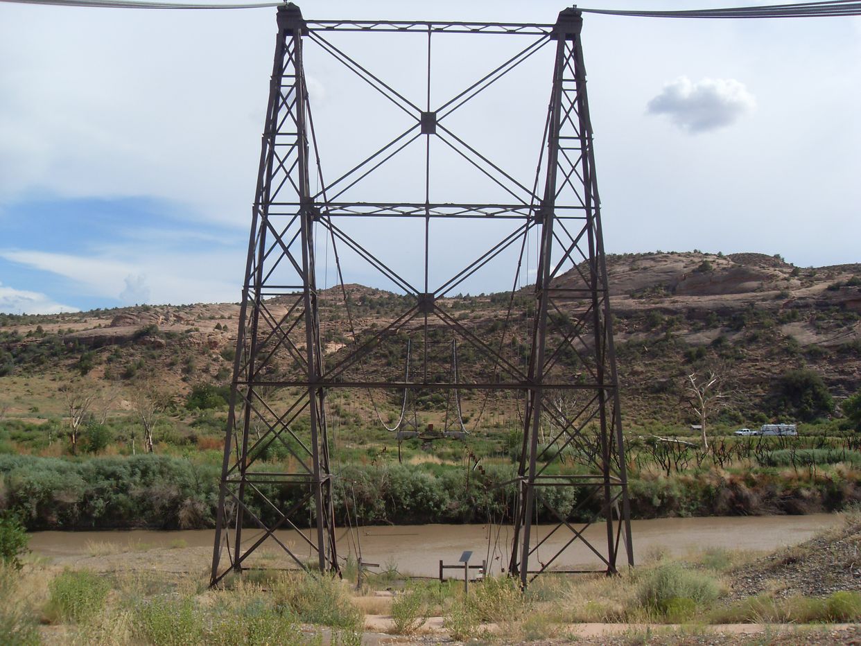 Dewey Bridge Remnants