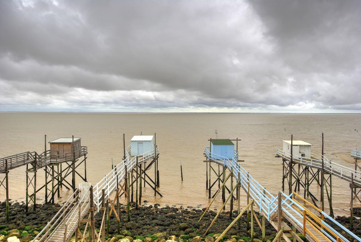 Carrelets sur la Gironde