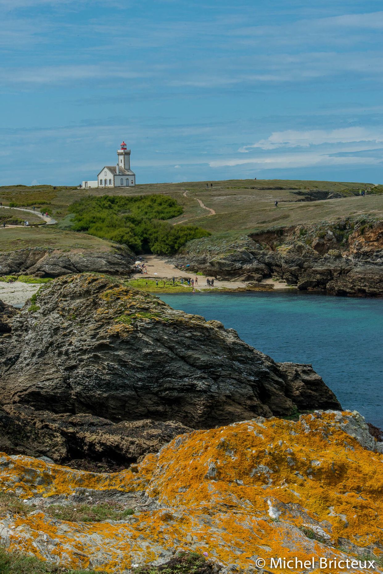 View of Phare des Poulains