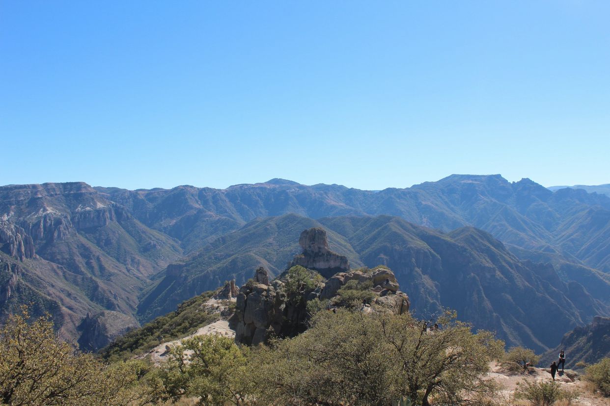 Barrancas del Cobre (copper canyon) - Photo by @andres_perez_rios