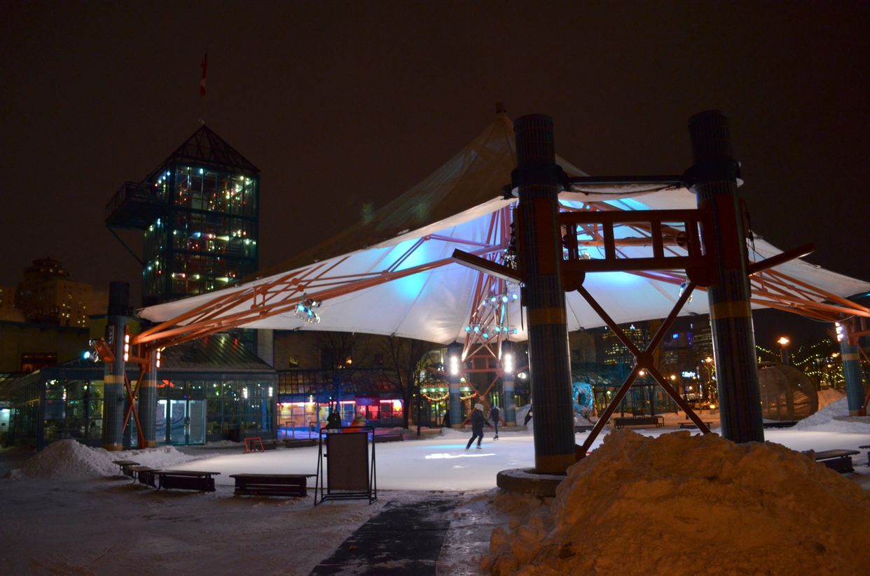 Canopy at the Forks Skating Rink