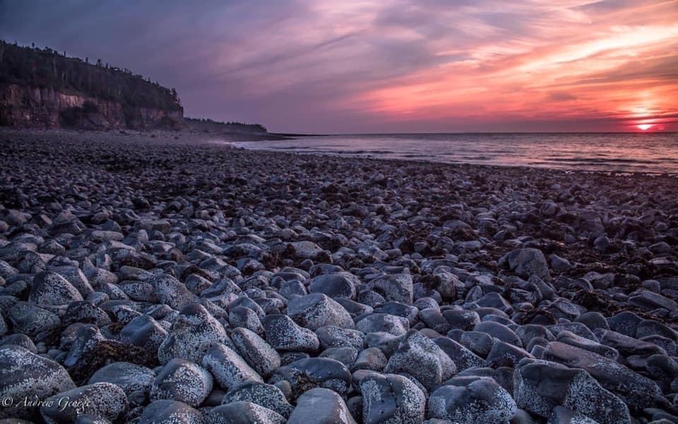 Halls Harbour Beach — Photo by Andrew George