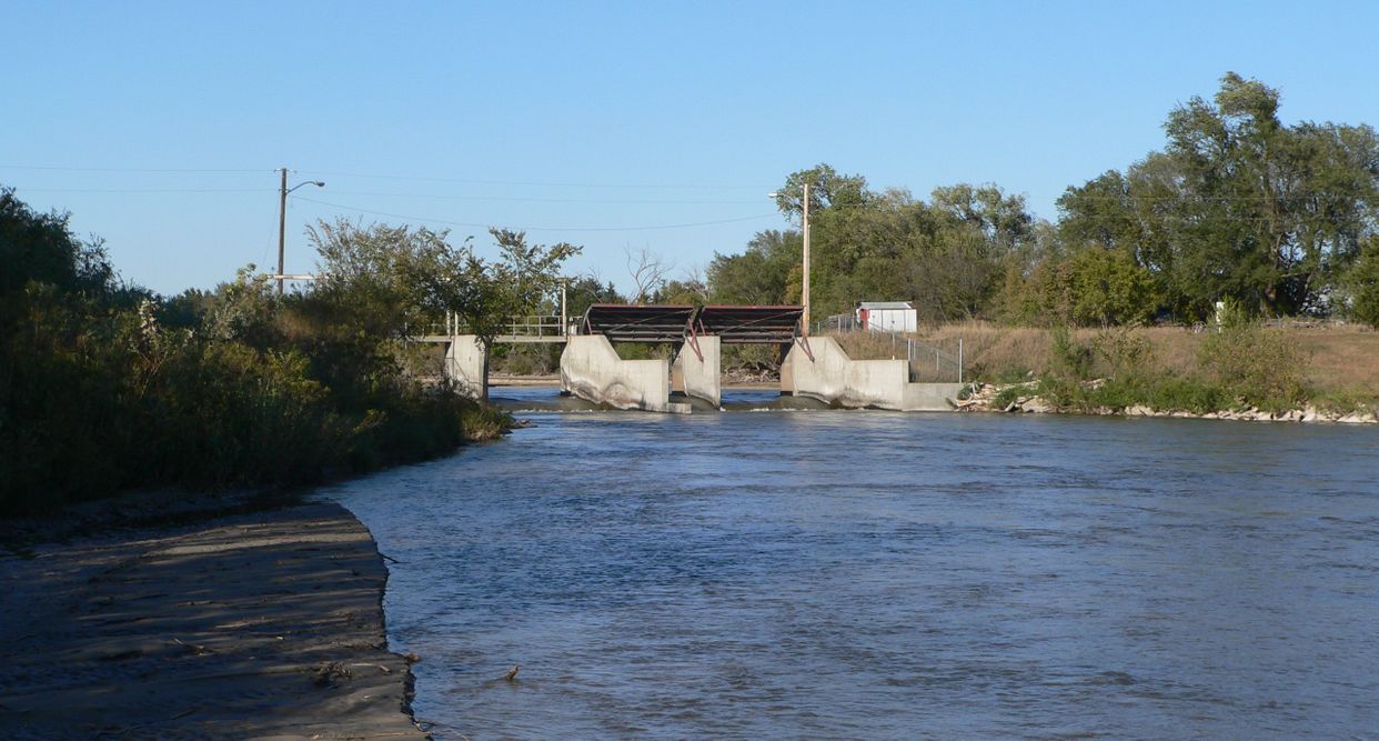 Dam on North Loup River
