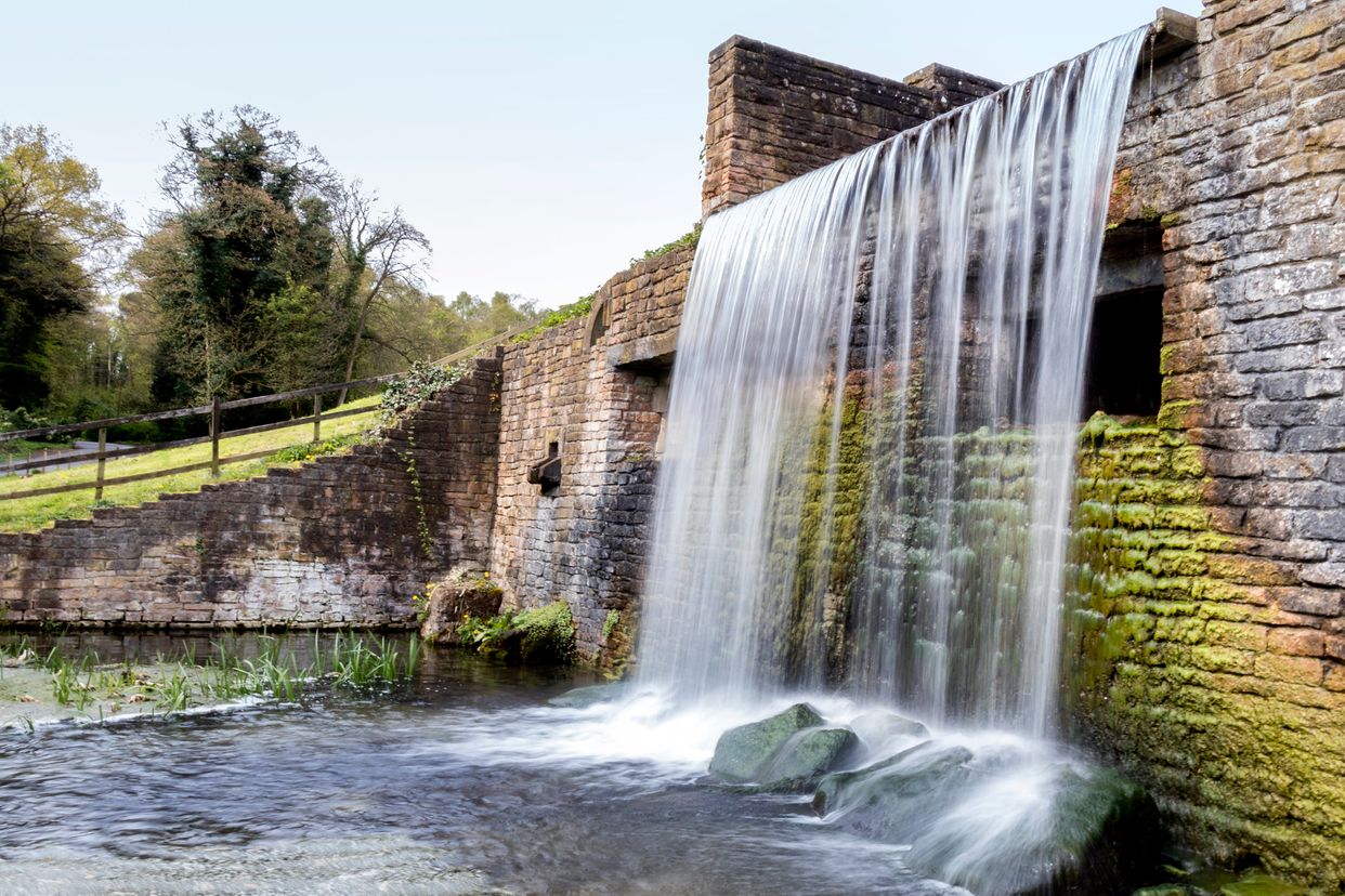 Newstead Abbey Waterfall