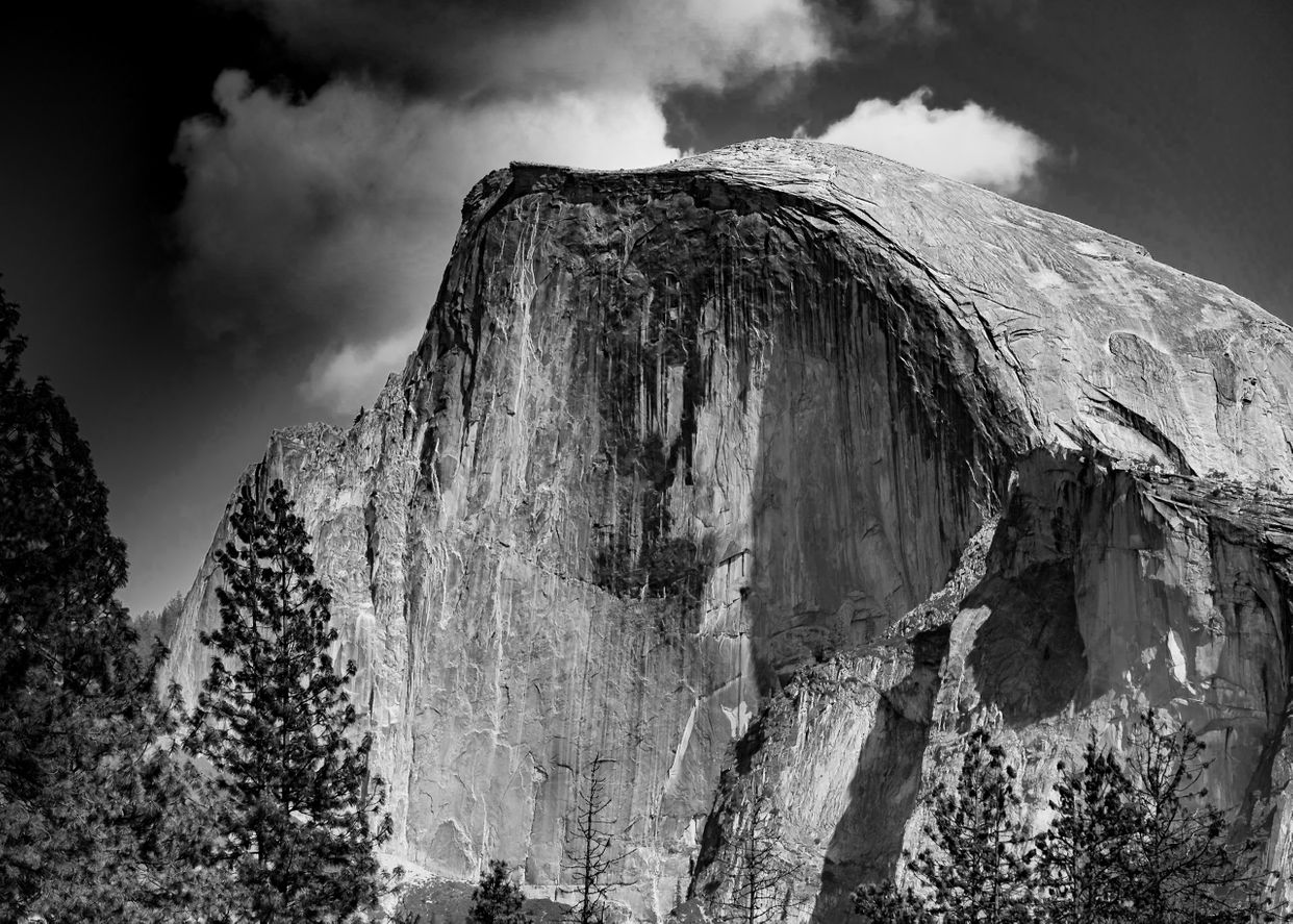 View of Half Dome