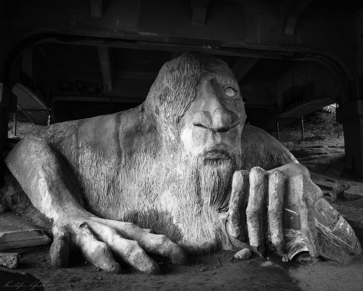 Fremont Troll - Photo by instagram.com/krist00fer