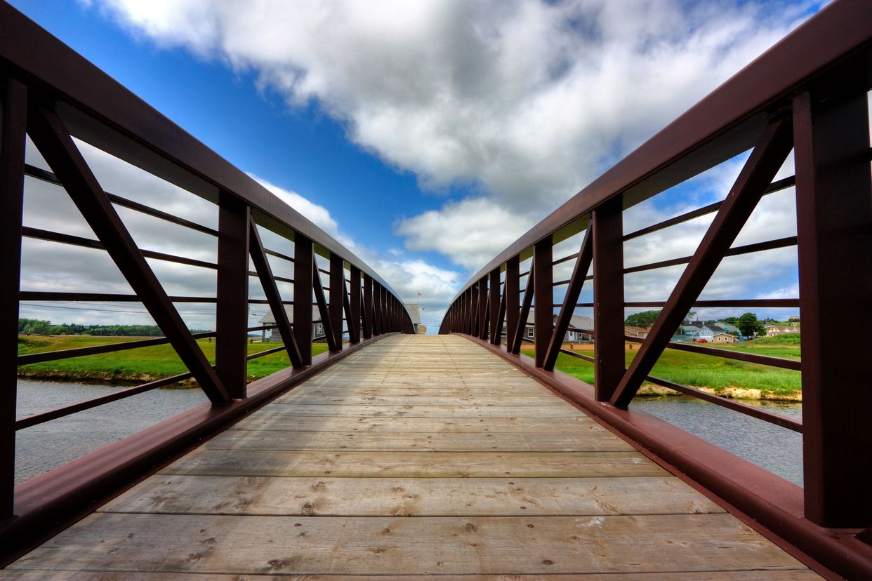 Footbridge in St. Peter's