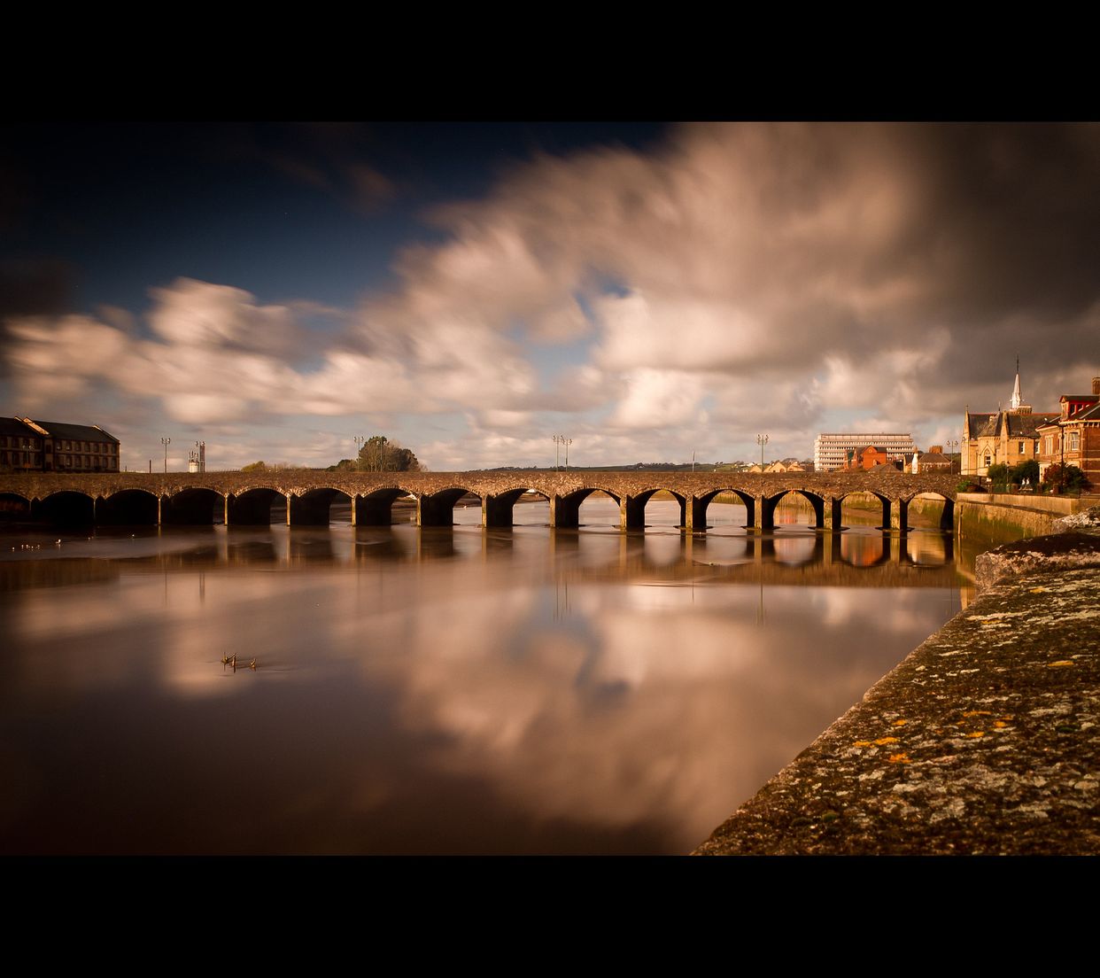 View of Barnstaple Long Bridge