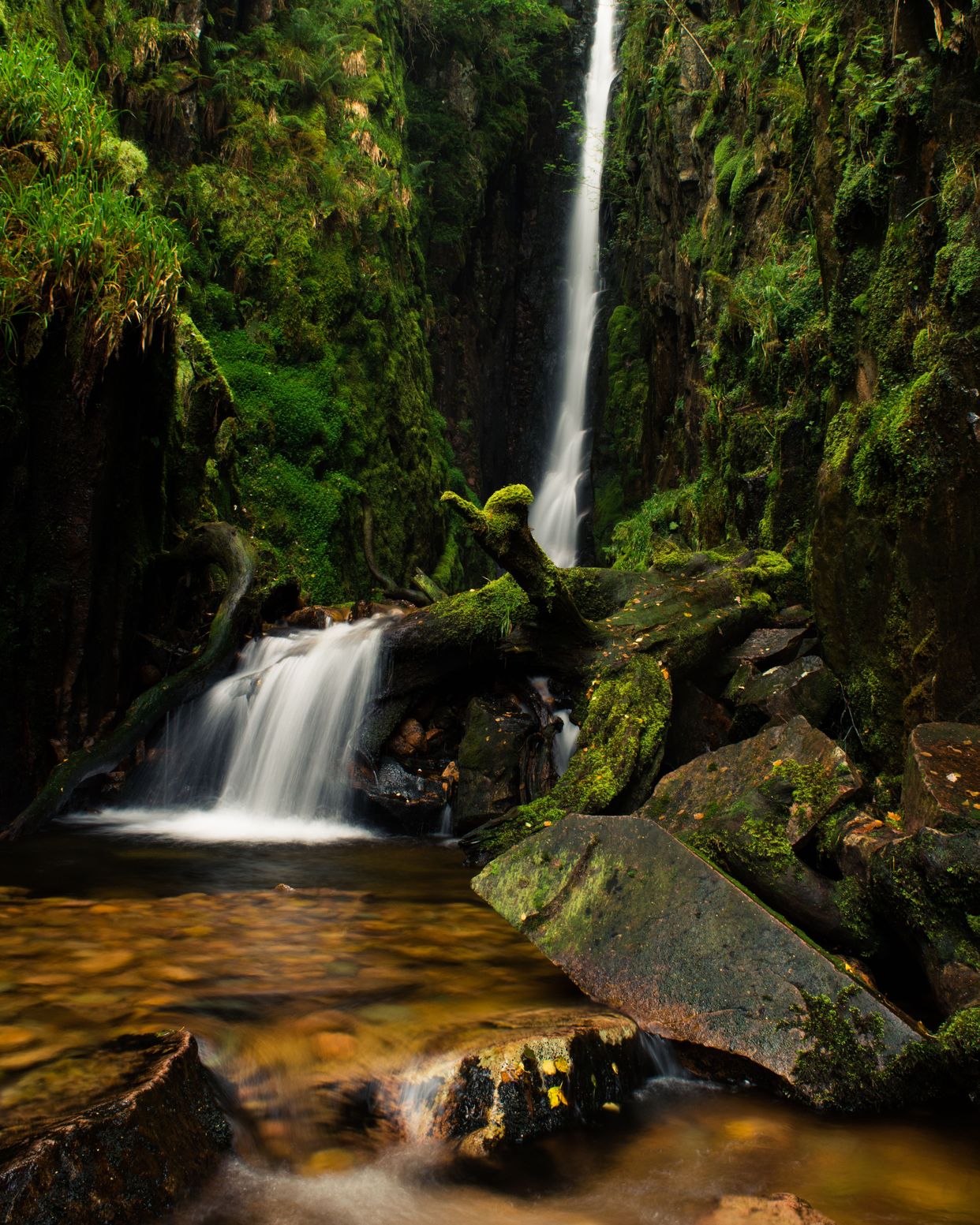 Scale Force Waterfall