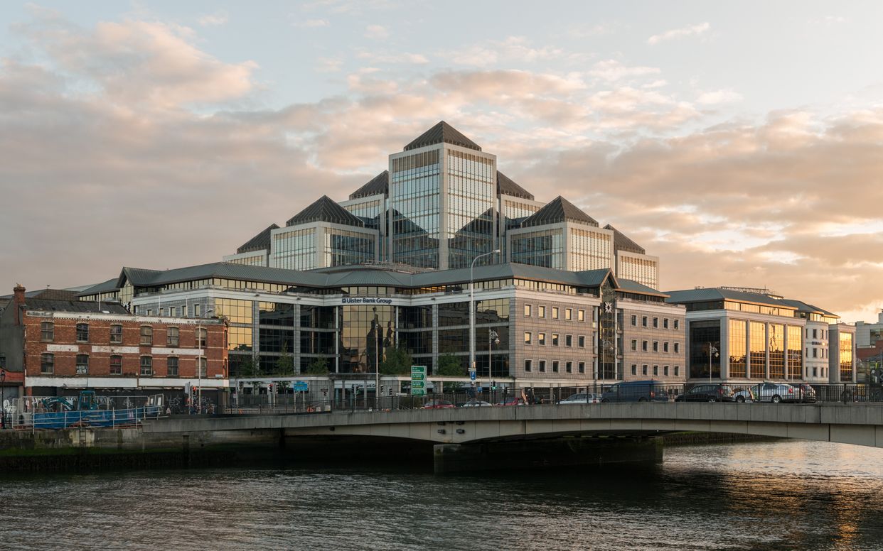 View of George's Quay Plaza 