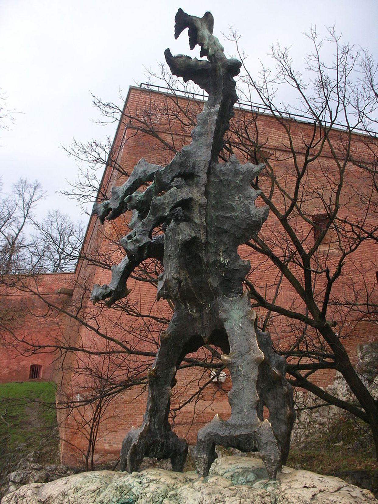 Wawel Dragon Statue
