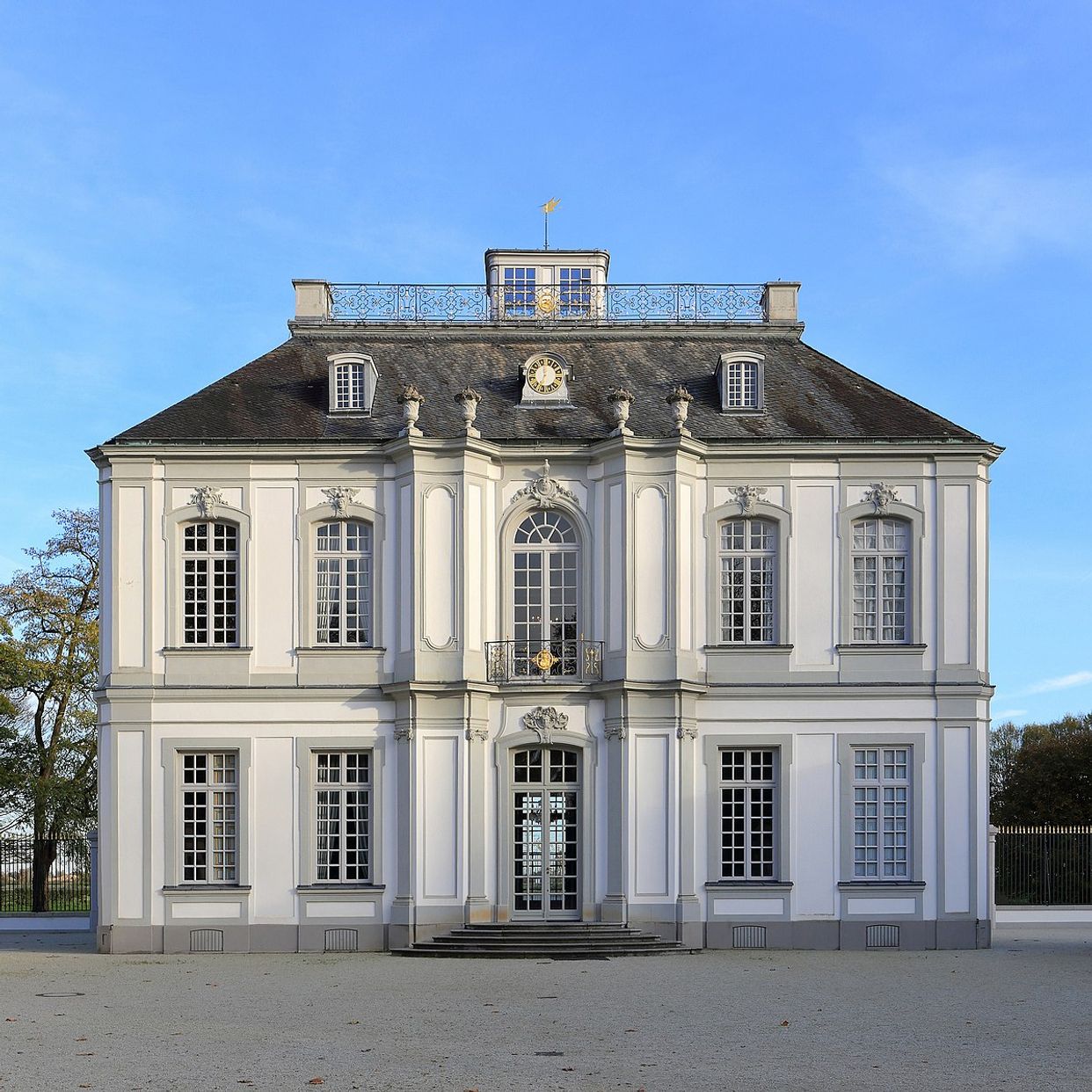 Schloss Falkenlust Back View