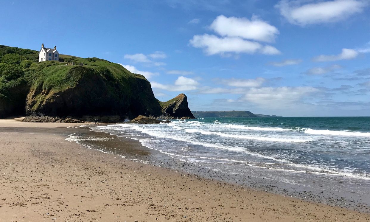 Llangrannog Beach