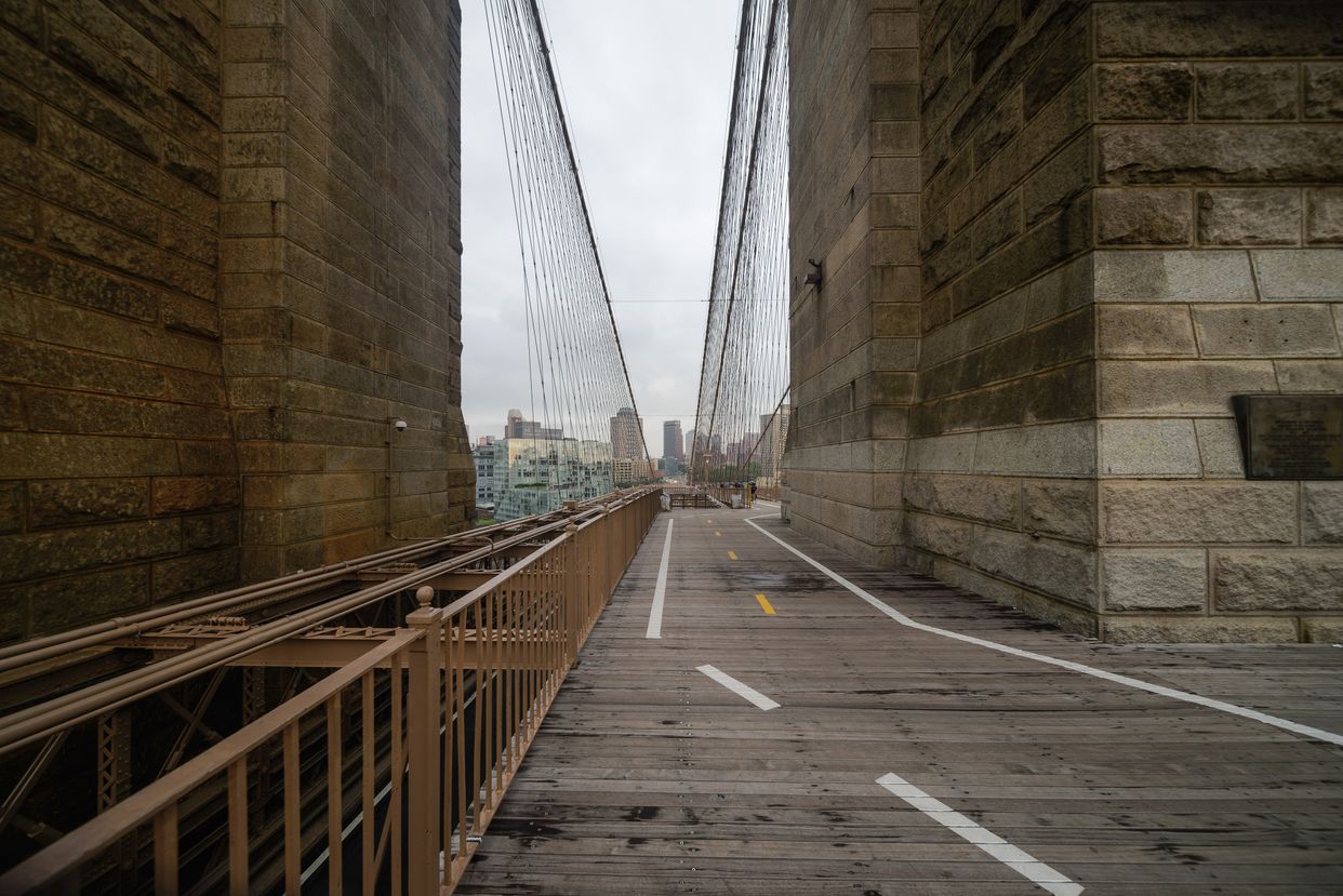 Brooklyn Bridge Pedestrian Walkway