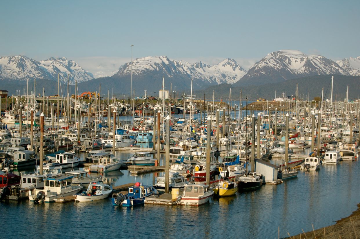 Homer Spit Harbour