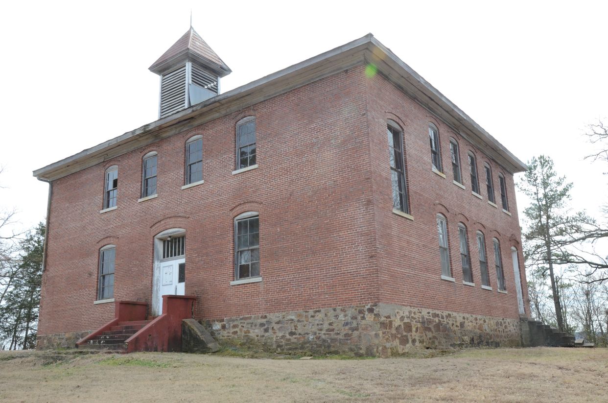 Abandoned Bates School