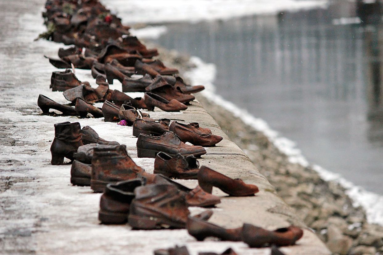 Shoes on the Danube Bank