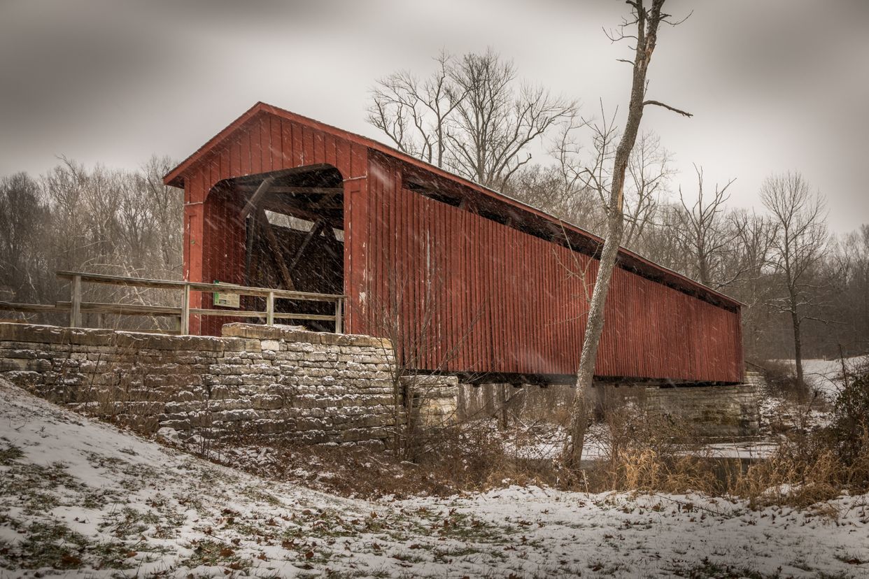 Cataract Falls Covered Bridge