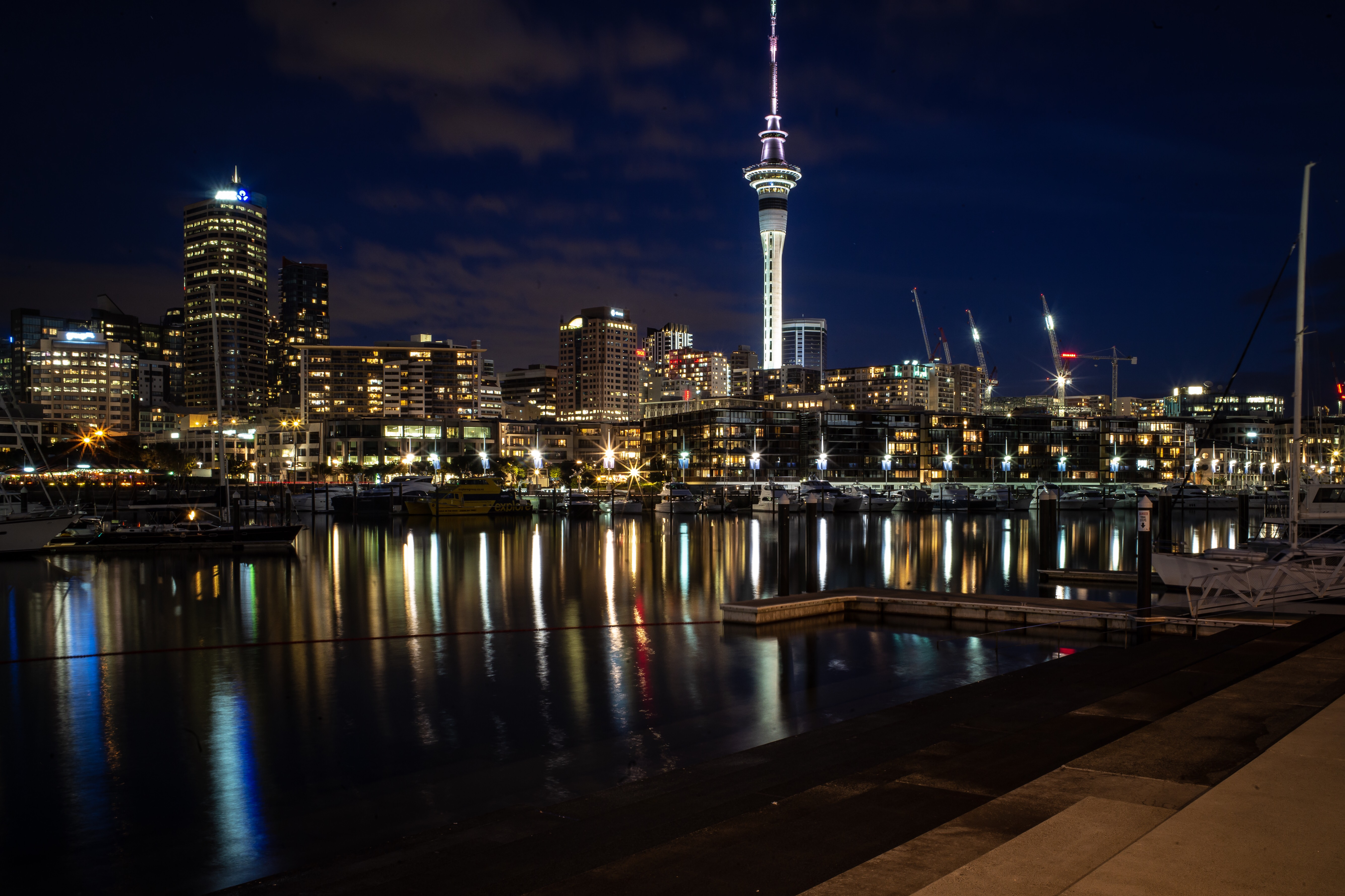 Auckland Cityscape — Photo by Michael Ruescher