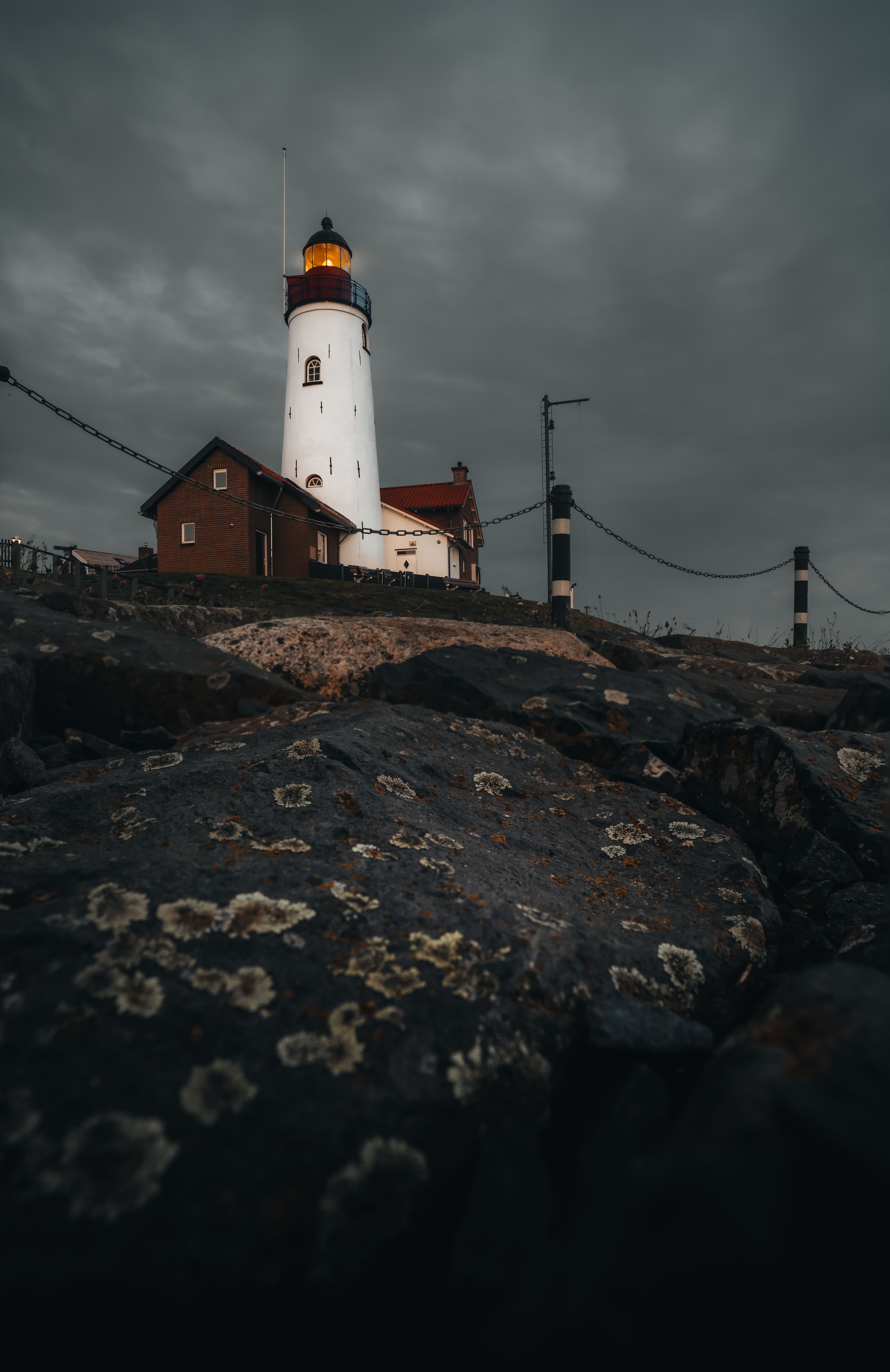 Vuurtoren van Urk (Urk Lighthouse) — Photo by bart.cocquart